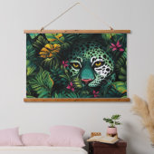Roar & Explore Rainforest Botanical Hangend Wandkleed (Slaapkamer)