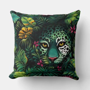 Roar & Explore Rainforest Botanical Kussen