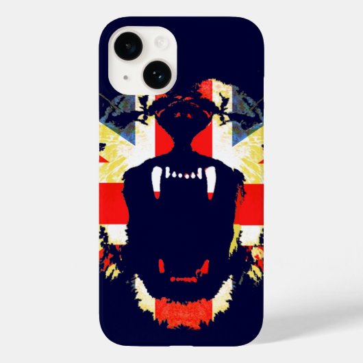 Roar Great British lion union jack case (Achterkant)