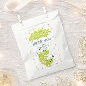 ROAR Groene Dinosaurus Verjaardag Dank u Bedankzakje (Geknipt)