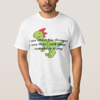 ROAR Ik luister niet naar wat je gezegde bent T-shirt