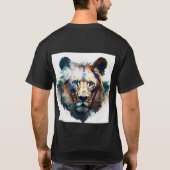 Roar in Stijl: Majestic Tiger Print T-shirt (Achterkant)
