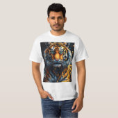 Roar in stijl: Majestic Tiger T-shirt (Voorkant volledig)