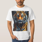 Roar in stijl: Majestic Tiger T-shirt (Voorkant)