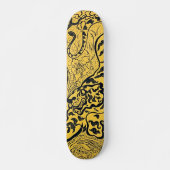 Roar into Adventure: Tijger in het Oerwoud Persoonlijk Skateboard (Voorkant)