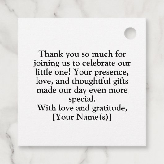 Roar it a boy dinosaurus Dank je Bedankjes Labels (Achterkant)