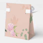 Roar It's A Girl T-Rex Baby Dinosaur Pink Bedankdoosjes (Achterkant)