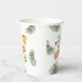 Roar kleur: prachtige dinosaurus verjaardag papieren bekers (Rechts)