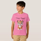 Roar Like a Brave Tiger – Motivational T-Shirt for (Voorkant volledig)
