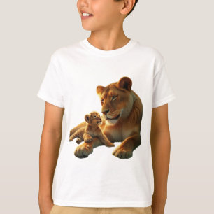 Roar met trots in dit Leeuw T-shirt