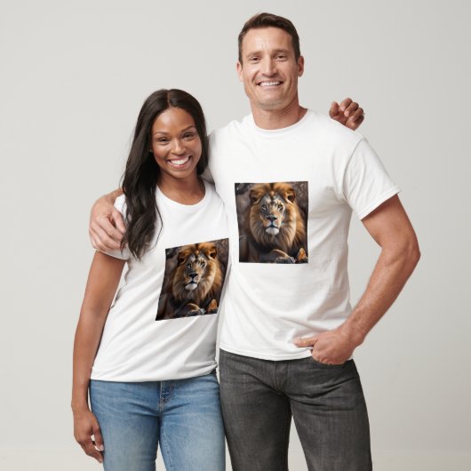 Roar of the Lion: de koning van het Oerwoud T-shirt (Unisex)