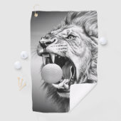 Roar of the Lion Hold Golf Ball Golfhanddoek (Insitu)