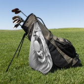 Roar of the Lion Hold Golf Ball Golfhanddoek (Groen)