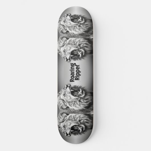 Roar of the Lions Custom Roaring Ripper  Persoonlijk Skateboard (Voorkant)