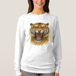 Roar of the Wild: kracht in elke streep T-shirt