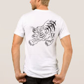 Roar of the Wild Majestic Tiger T-shirt (Achterkant)