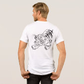 Roar of the Wild Majestic Tiger T-shirt (Achterkant volledig)