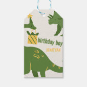 Roar Party Dieren Verjaardag Cadeaulabel (Voorkant)