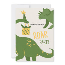 Roar Party Dieren Verjaardag