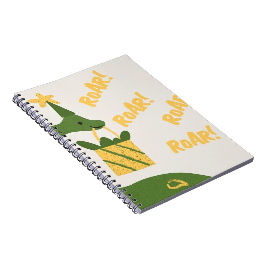Roar Party Dieren Verjaardag Notitieboek (Rechterzijde)