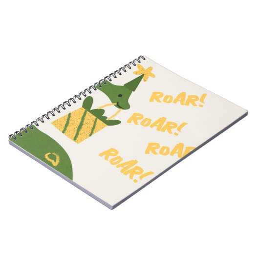 Roar Party Dieren Verjaardag Notitieboek (Linkerzijde)