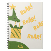 Roar Party Dieren Verjaardag Notitieboek (Voorkant)