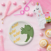 Roar Party Dieren Verjaardag Papieren Bordje (Feest)