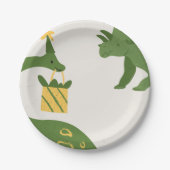 Roar Party Dieren Verjaardag Papieren Bordje (Voorkant)