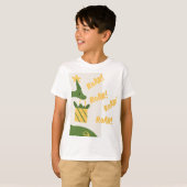 Roar Party Dieren Verjaardag T-shirt (Voorkant volledig)