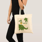 Roar Party Dieren Verjaardag Tote Bag (Voorkant (product))