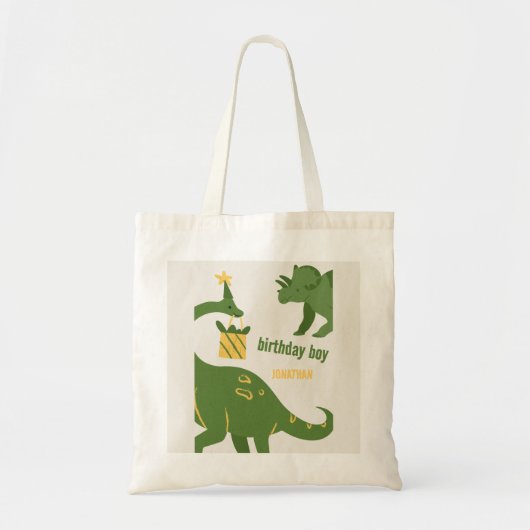 Roar Party Dieren Verjaardag Tote Bag (Voorkant)