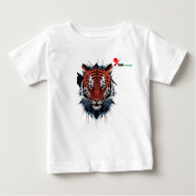 Roar Power" Baby Tiger T-shirt