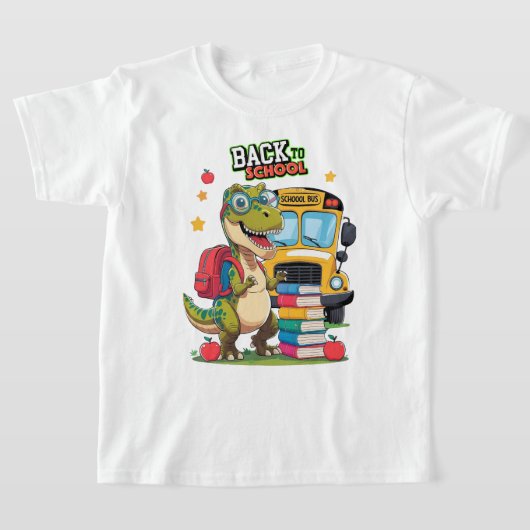 Roar-Ready for School – Dino Edition T-shirt (Laagn)