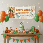 Roar & Score Basketball Dino Boy Happy Birthday Spandoek