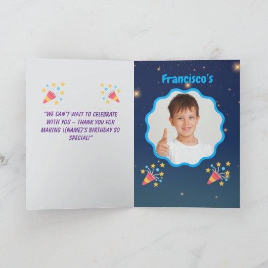 Roar-some Dinosaur Verjaardagsuitnodiging – Oerwou (Binnen)