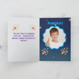 Roar-some Dinosaur Verjaardagsuitnodiging – Oerwou