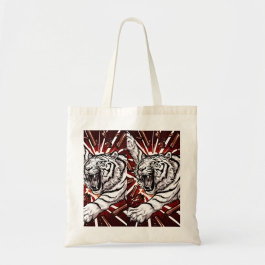 Roar Through Silence Tote Bag (Voorkant)