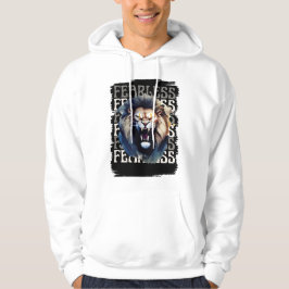 Roar zonder Vrees – Leeuw zonder Angst Hoodie