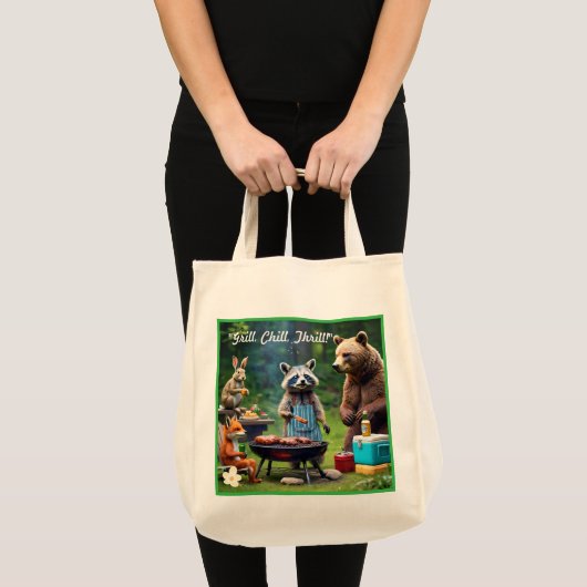 Roarin' Good Time BBQ Tote Bag (Voorkant (product))