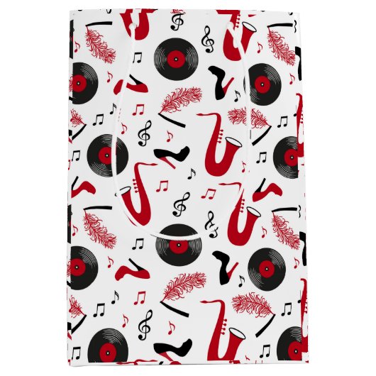 Roaring 1920s Art Deco Medium Cadeauzakje (Voorkant)