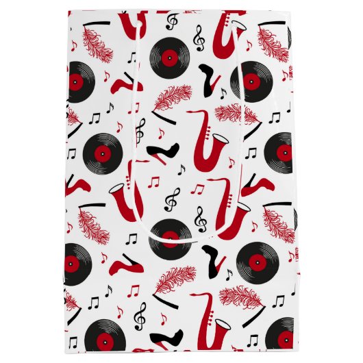 Roaring 1920s Art Deco Medium Cadeauzakje (Achterkant)