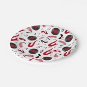 Roaring 1920s Art Deco Paper Plate  Papieren Bordje (Gekanteld)