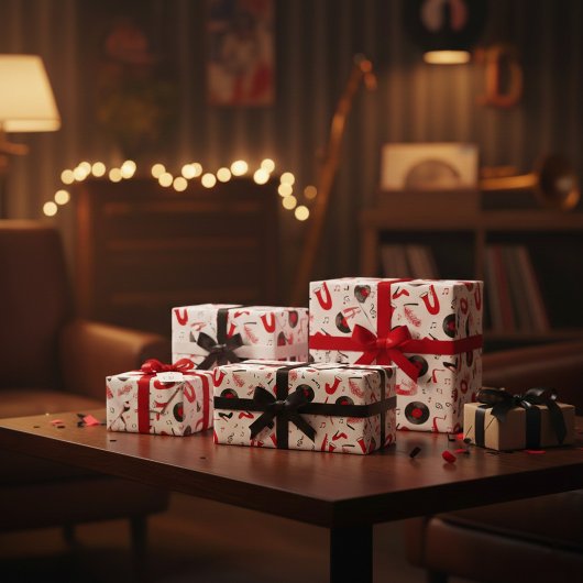 Roaring 1920s Art Deco Wrapping Paper Cadeaupapier