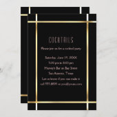 Roaring 20-dansende paardenstaart kaart (Voorkant / Achterkant)