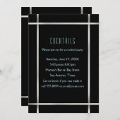 Roaring 20-dansende paardenstaart kaart (Voorkant / Achterkant)