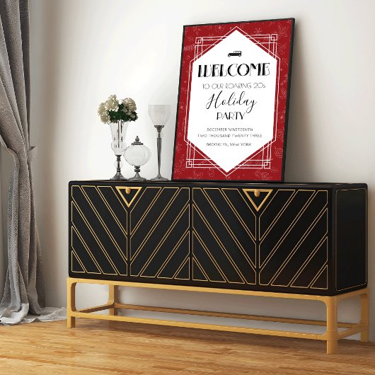 Roaring 20s 1920s Vakantie Poster