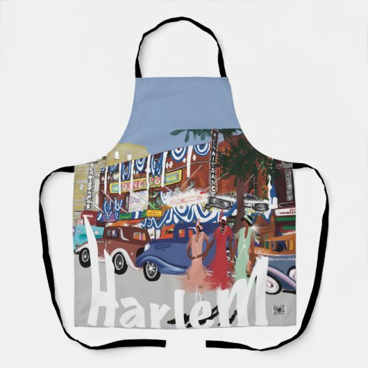 Roaring 20's All-Over Print Schort (Voorkant)