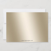 Roaring 20s art deco flapper girl en gangster kaart (Achterkant)