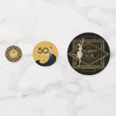 Roaring 20's Flapper Twenties Great Gatsby 1920 Confetti (Voorkanten)