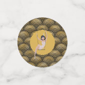 Roaring 20's Flapper Twenties Great Gatsby 1920 Confetti (Kleine voorkant)